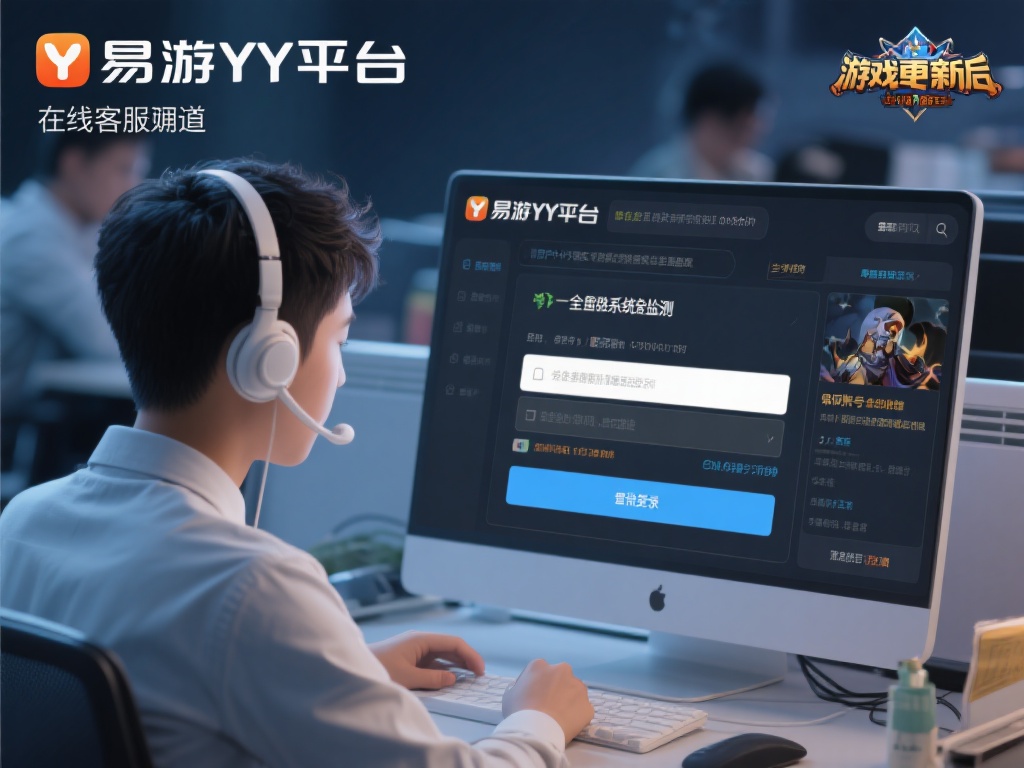 用户小王在一次游戏更新后发现自己的账号出现异常，无